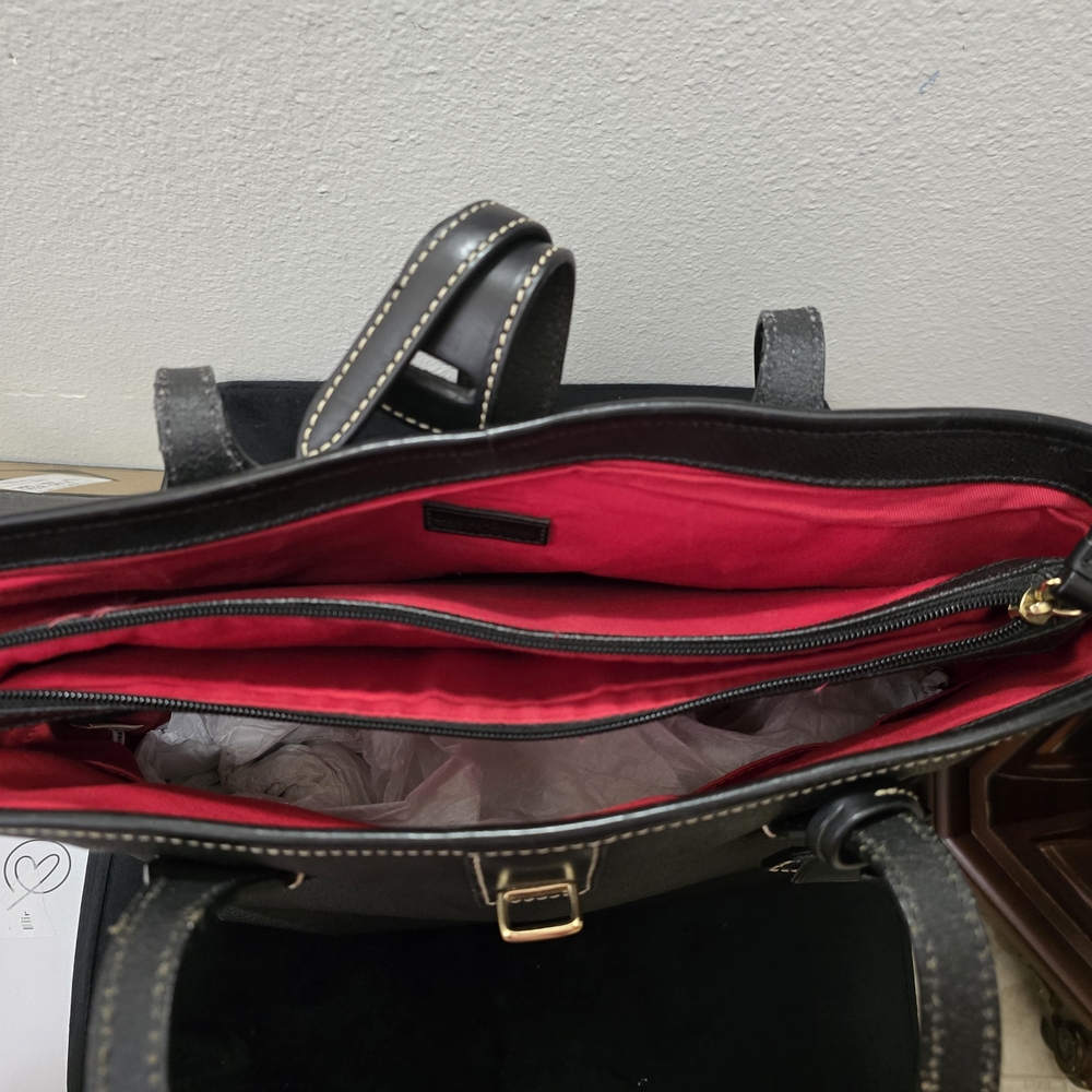 Dooney & Bourke Black Tote Bag - Picture 7 of 10